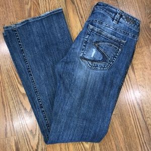 Silver Alex bootcut jeans 31